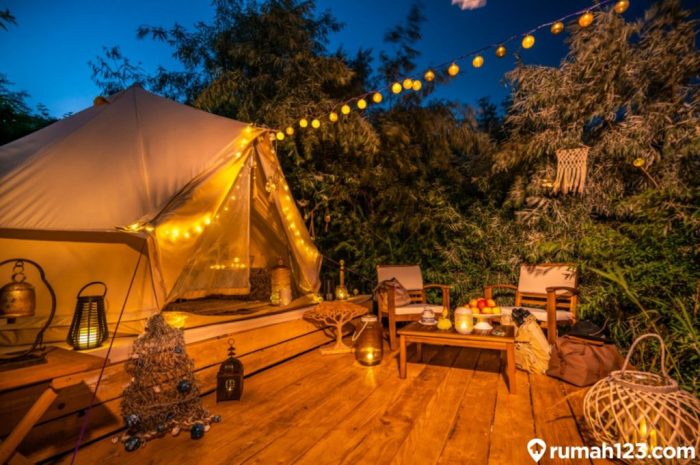 Glamping bandung maribaya