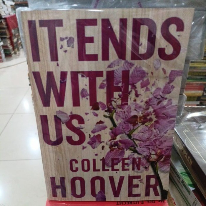 Review dan ending cerita novel It Ends With Us Colleen Hoover