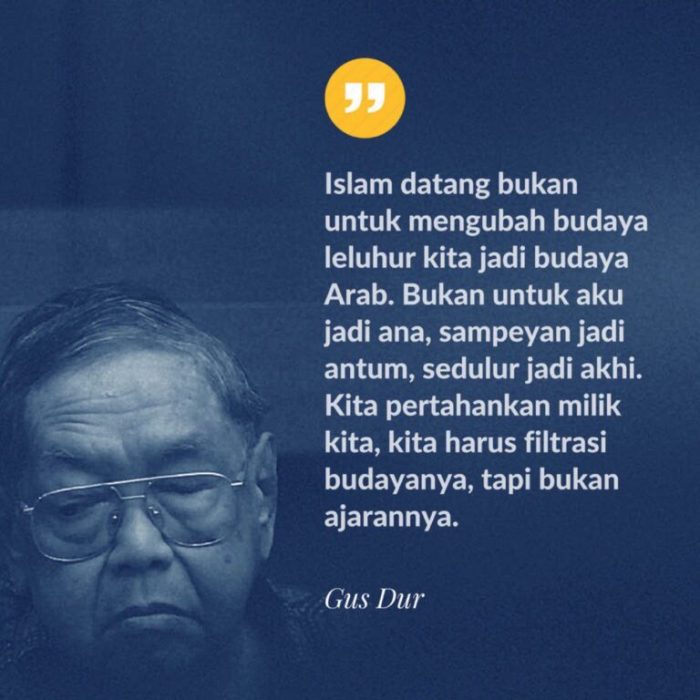 Pemikiran Gus Dur tentang Islam dan Kebangsaan