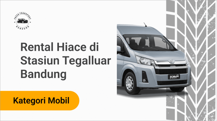 Sewa hiace bandung