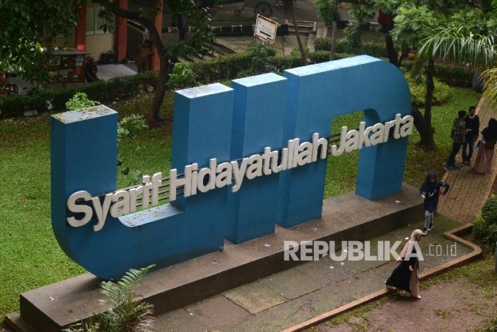 Dana yang dibutuhkan untuk memperbaiki gedung rektorat UIN Jakarta yang terbakar