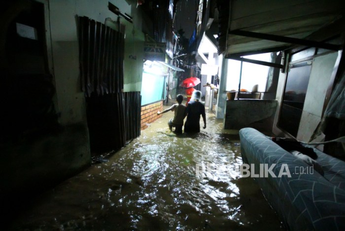 Area yang terkena banjir bandang bandung