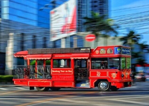 Cara naik bus bandros bandung