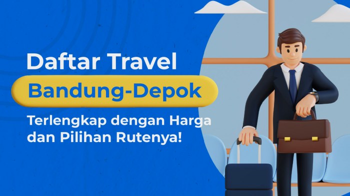 Travel cipaganti depok ke bandung