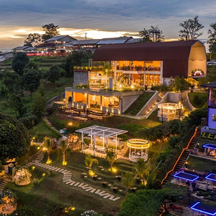 Bandung resto pemandangan restoran pinisi ciwidey wisata kuliner luar tempat enak alam indah biasa breathtaking menikmati sambil tripcanvas cantik via