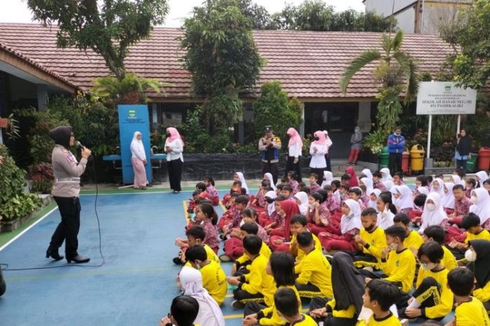 Angka partisipasi murni pendidikan di kecamatan bandungan