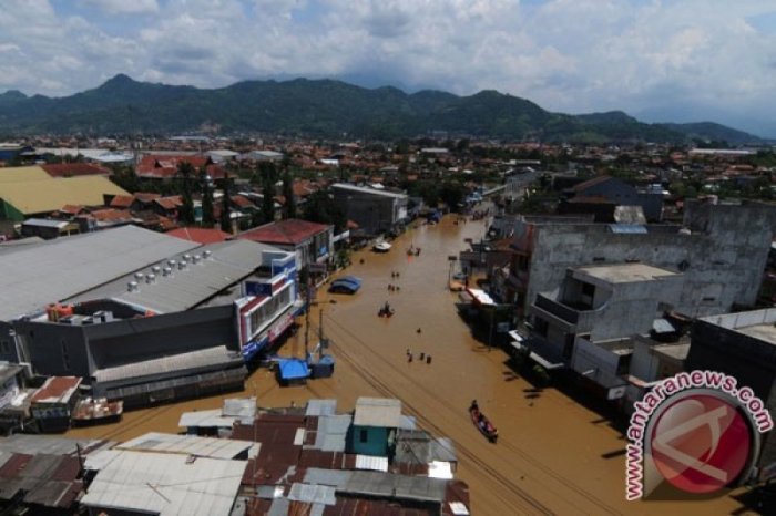 Banjir bandung trending topic dunia