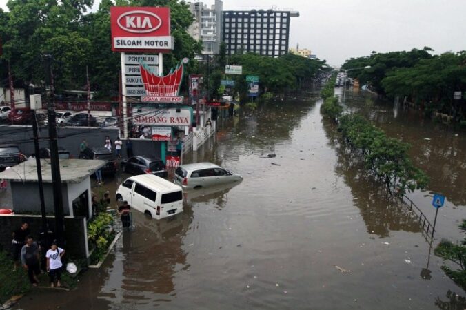 Bandung banjir indonesia floods contemporary issue di flood district source figure