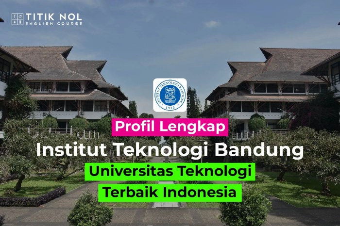 Cara masuk itb bandung