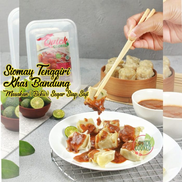 Cara membuat siomay ikan tenggiri khas bandung