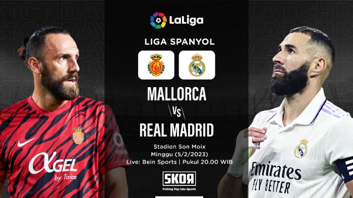 Hasil pertandingan lengkap Real Madrid vs RCD Mallorca