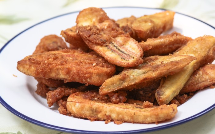 Cara membuat pisang goreng bandung