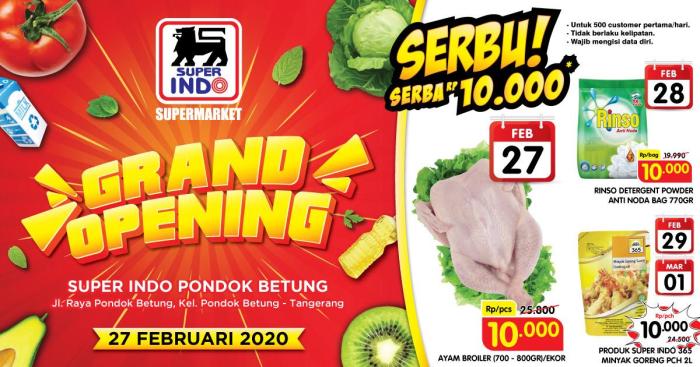 Superindo pasar minggu