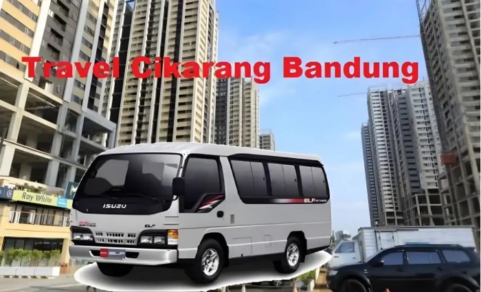 Travel ke bandung dari cikarang