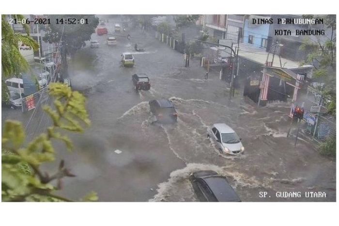 Bandung banjir bandang hari ini