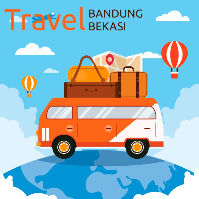 Travel ke bekasi dari bandung