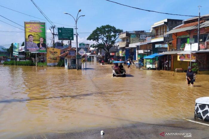 Bandung 1179 fled regency inundated evacuated southern