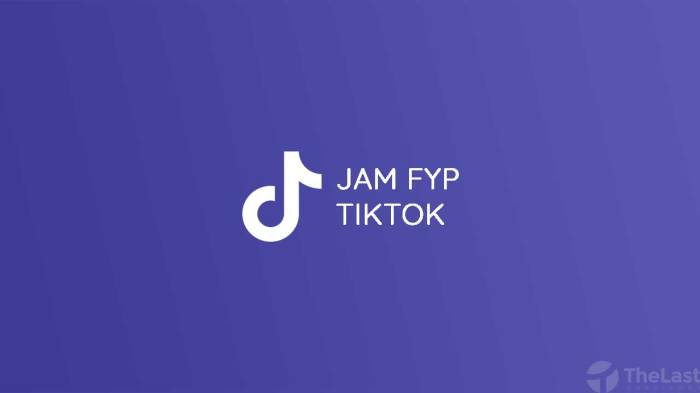 Jadwal fyp tiktok hari sabtu