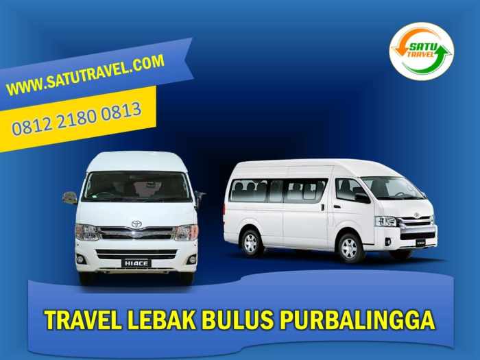 Travel bandung lebak bulus