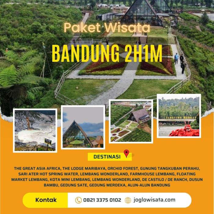 Tour and travel terbaik di bandung