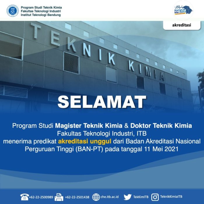 Akreditasi s2 pendidikan kimia upi bandung