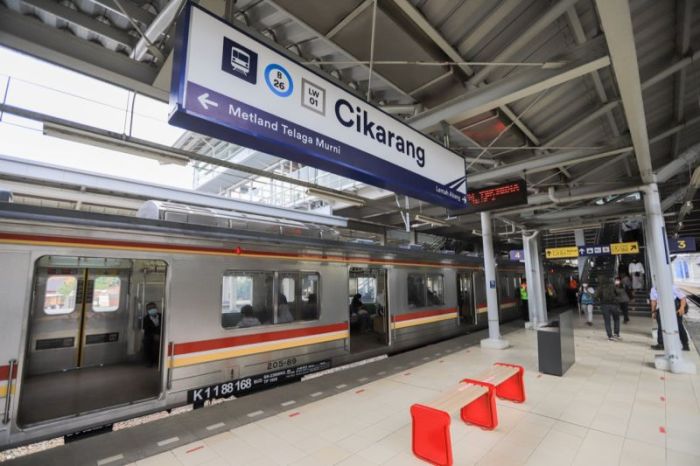 Cara naik kereta dari cikarang ke bandung