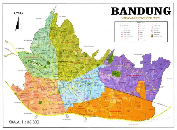 Peta banjir kota bandung