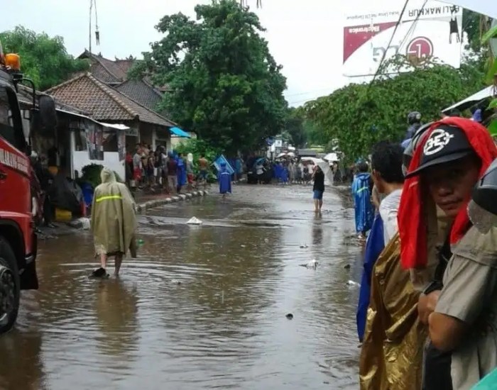 Bandung musim hujan banjir