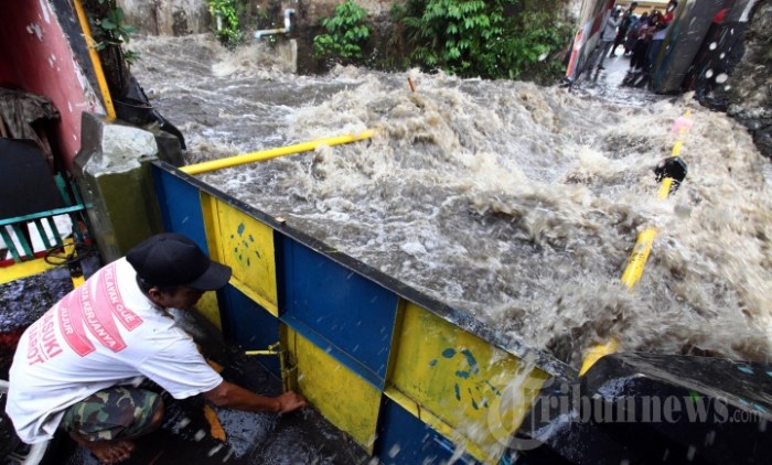 Banjir di pagarsih bandung hari ini