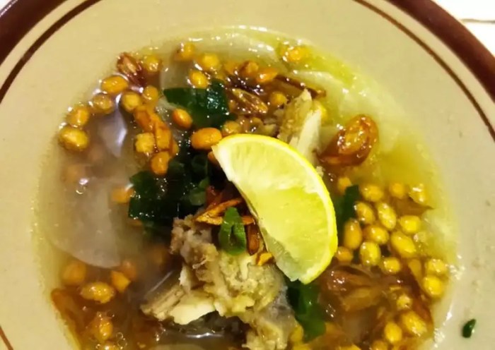 Cara membuat soto bandung