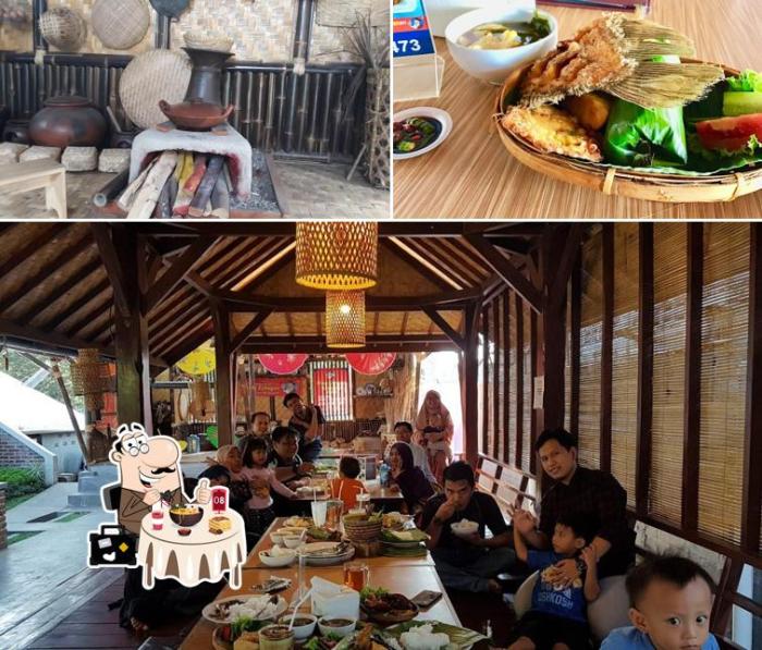 Bandung rumah makan cafe kabayan wisata saung