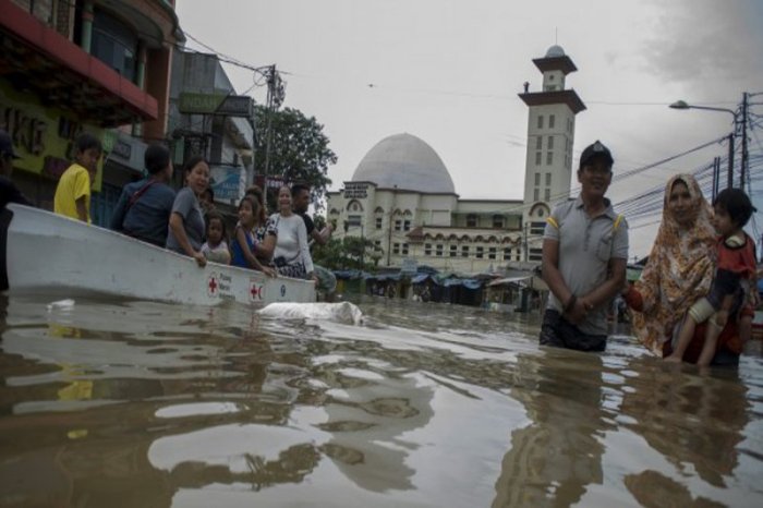 Gambar banjir di bandung