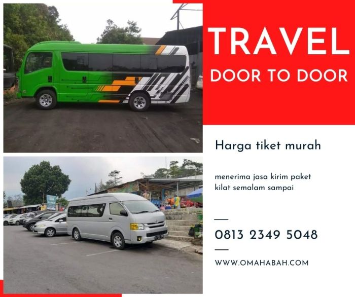 Travel cibubur ke bandung