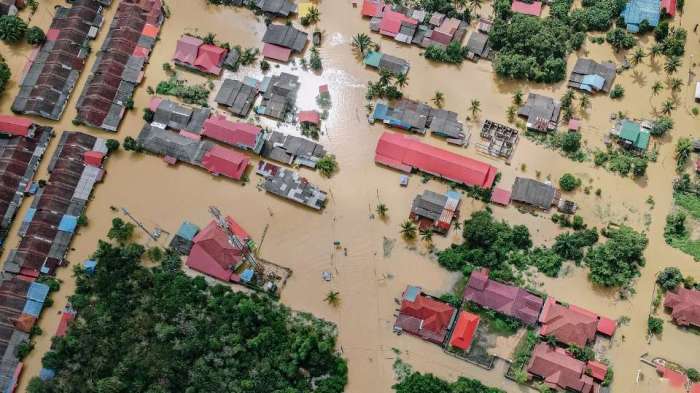 Gambar penyebab banjir