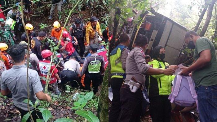 Kronologi kecelakaan bus pariwisata Batu Malang