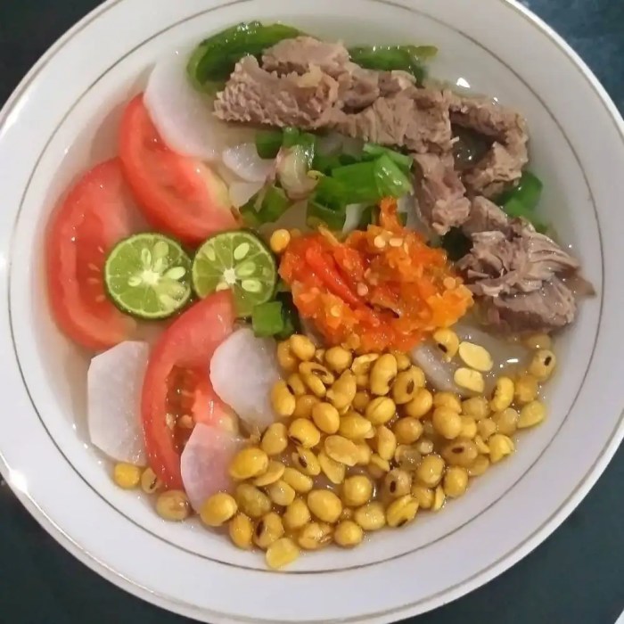 Resep soto bandung