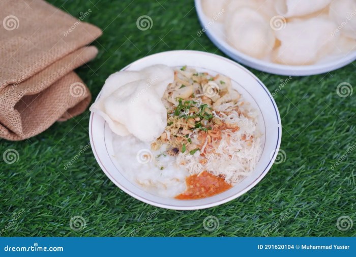 Cara membuat bubur ayam bandung