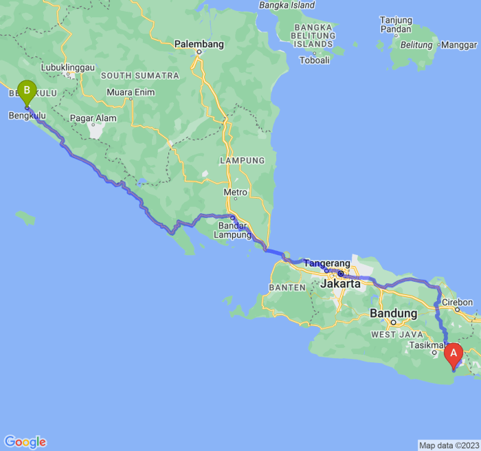 Cara ke pangandaran naik kereta dari bandung