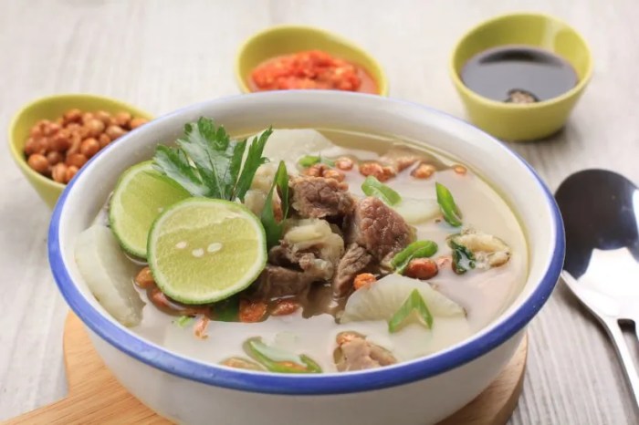 Soto bandung khas daging resep okezone lobak kuah cookpad segarnya terkenal kota kembang sunda hidangan sarapan rekomendasi sari utami makanan