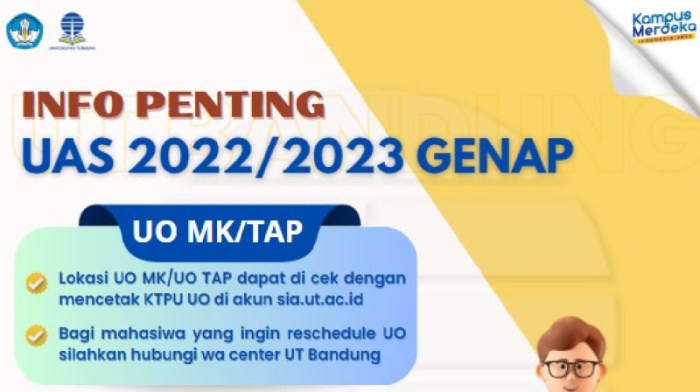 Cara daftar universitas terbuka bandung